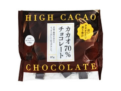 カカオ70％チョコレート 袋87g