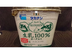 タカナシ 生乳100％ヨーグルト カップ400g