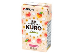 タマノイ 黒酢＆ソイプロテイン KURO ピーチミルク風味