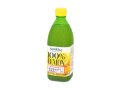 サンキスト 100％レモン 瓶500ml