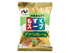 ニコニコのり もずくスープ グリーンカレー風 商品写真