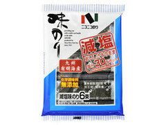 有明海産減塩味付のり 12切 袋6枚×6