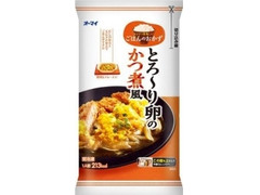 オーマイ レンジで美味しいごはんのおかず とろ～り卵のかつ煮風 商品写真