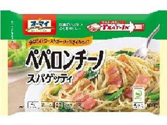 オーマイ トレー・イン ペペロンチーノスパゲッティ 商品写真