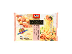 ニップン プレミアムゴールド 味わい海老と貝柱のクリームソーススパゲッティ 商品写真