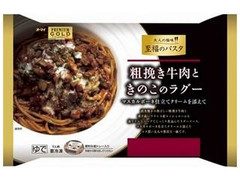 オーマイ プレミアムゴールド 至福のパスタ 粗挽き牛肉ときのこのラグー 袋 商品写真