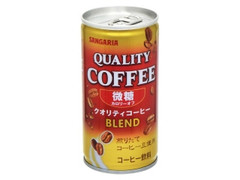 サンガリア クオリティコーヒー 微糖 商品写真