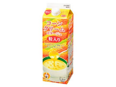 コーンクリームポタージュ粒入り パック1000ml