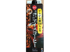 スジャータめいらく 苦味とコクのアイスコーヒー 低糖 パック1000ml