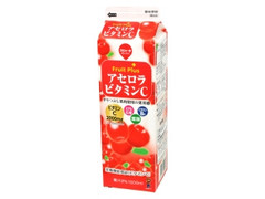 スジャータめいらく フルーツプラス アセロラビタミンC パック1000ml