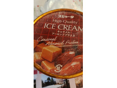 スジャータめいらく アイスクリーム キャラメルアーモンドプラリネ 商品写真