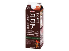 スジャータ のむ大豆 ココア 商品写真