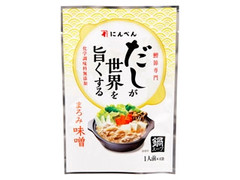 だしが世界を旨くする まろみ味噌鍋スープ 袋120ml