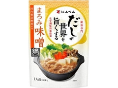 だしが世界を旨くする まろみ味噌 鍋スープ 袋30ml×4