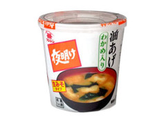 フジジン 夜明け 油あげ わかめ入り 商品写真