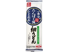 はくばく 一食分のたんぱく質がとれる細うどん 商品写真