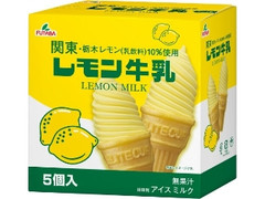FUTABA レモン牛乳ソフト 箱70ml×5