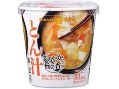 ひかり味噌 まろやかな旨みと香り とん汁 カップ1食