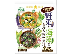 ひかり味噌 野菜と海藻を食べるおみそ汁 商品写真