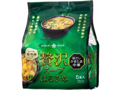 ひかり味噌 贅沢スープはるさめ 鶏だしかきたま中華 商品写真