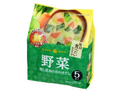 ひかり味噌 毎日食べたいおみそ汁 野菜 袋7g×5