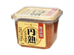 ひかり味噌 無添加 円熟 こうじみそ カップ750g