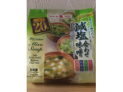 ひかり味噌 際立つ4種のだし（かつお、宗田かつお、昆布、いりこ） 減塩合わせ味噌 商品写真