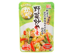 ひかり味噌 早旨亭 野菜炒めの素 野菜を炒めてからめるだけ！ 甘口香味みそだれ 使い切り1人前×4袋 商品写真