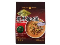 ひかり味噌 贅沢SOUP春雨 濃厚担々風 商品写真