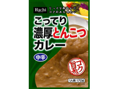 ハチ こってり濃厚 とんこつカレー 中辛 商品写真