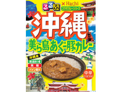 ハチ るるぶコラボ 沖縄 美ら島あぐー豚カレー 商品写真