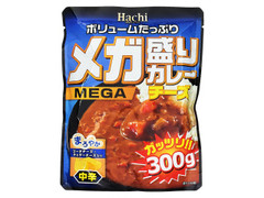 ハチ ボリュームたっぷりメガ盛りカレーチーズ 中辛 商品写真