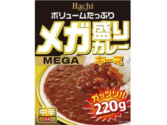 ハチ メガ盛りカレー キーマ 中辛 商品写真