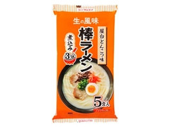 屋台とんこつ味 棒ラーメン 5食入 袋425g