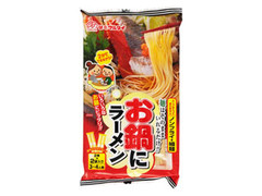 マルタイ お鍋にラーメン ノンフライ・細麺 2束×2袋入り 商品写真