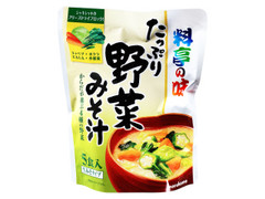 マルコメ 料亭の味 たっぷり野菜みそ汁 商品写真