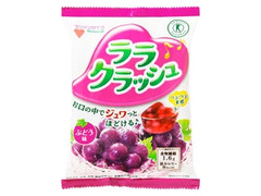 マンナンライフ 蒟蒻畑 ララクラッシュ ぶどう味 袋24g×8