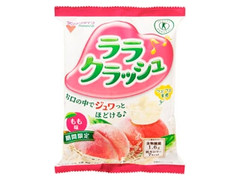 マンナン 蒟蒻畑ララクラッシュ もも味 袋24g×8