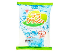 マンナンライフ 蒟蒻畑 ララクラッシュ ソーダ味 袋24g×8