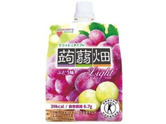 クラッシュタイプの蒟蒻畑 ライト ぶどう味 150g