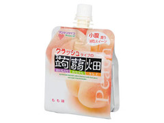 クラッシュタイプの蒟蒻畑 もも味 チア150g