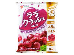 マンナンライフ 蒟蒻畑 ララクラッシュ ぶどう味