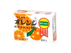 オレンジマーブルフーセンガム 箱6粒