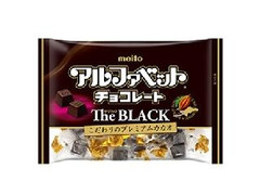 名糖 アルファベットチョコレート ザ・ブラック 商品写真