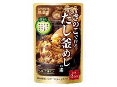 モランボン きのこで作る だし釜めしの素 商品写真