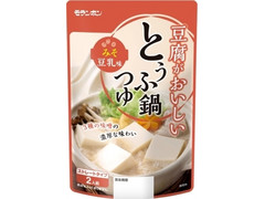 モランボン 豆腐がおいしい とうふ鍋つゆ みそ豆乳味 商品写真