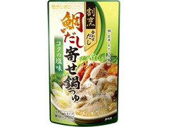 モランボン 割烹合わせだし 鯛だし寄せ鍋つゆ コクの塩味