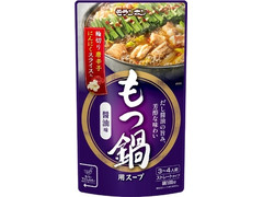 モランボン もつ鍋用スープ 醤油味 商品写真