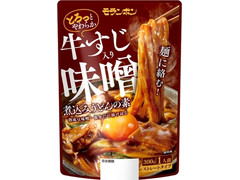 モランボン 牛すじ入り 味噌煮込みうどんの素 商品写真