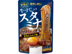 モランボン 牛すじ入りスタミナまぜうどんの素 商品写真